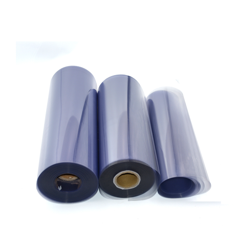 Rollo de película plástico transparente del paquete de ampolla del PVC de la categoría alimenticia 0.5mm