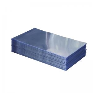 Lámina de vinilo de plástico grueso de PET rígido transparente de 0,2 mm termoformable