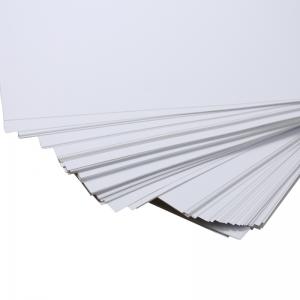 1mm UV A4 Tamaño Rígido Blanco Opaco Inyección de tinta PVC imprimible Lámina de plástico para la tarjeta de identificación