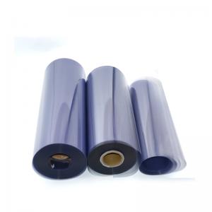 Rígido Thermoforming plástico PVC rollo personalizado película de envoltura de alimentos