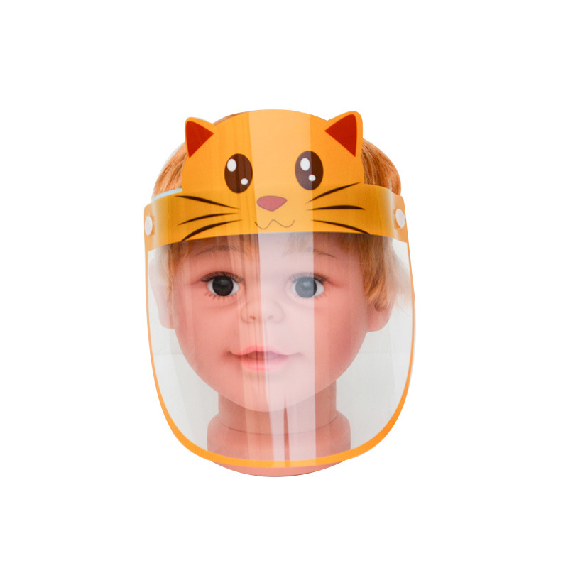 OEM venta al por mayor de máscaras de Seguridad reutilizables de plástico transparente para niños