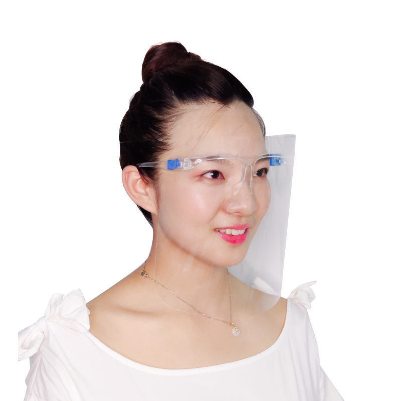 Vidrios plásticos del protector facial del aislamiento personalizado del distribuidor antiniebla del OEM
